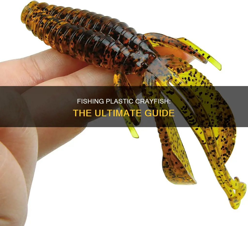 how to fish a plastic crayfish bait