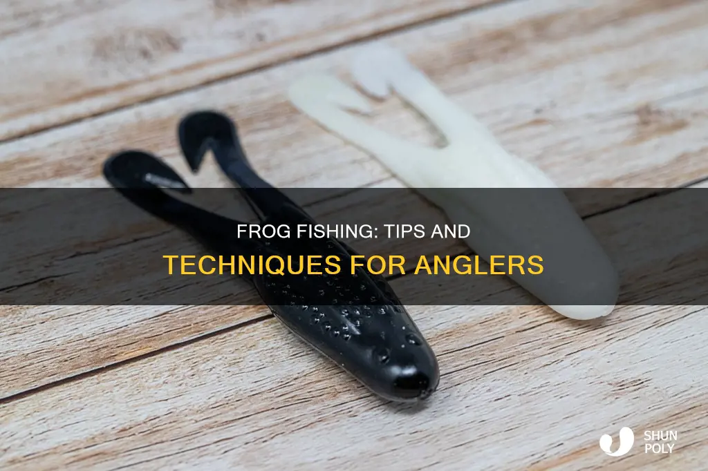 how to fish a plastic frog