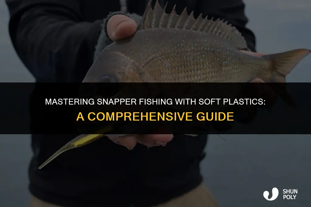 how to fish for snapper with soft plastics