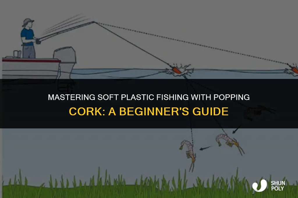 how to fish soft plastic with popping cork