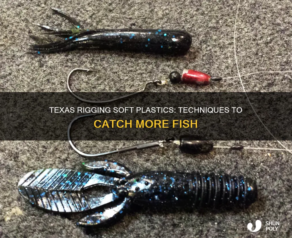 how to fish texas rigged soft plastics