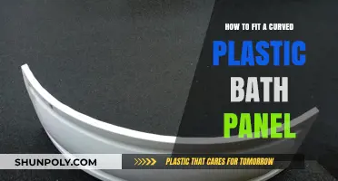Mastering the Art of Fitting a Curved Plastic Bath Panel