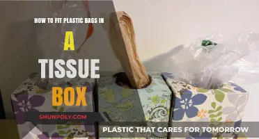 Creative Hack: Fitting Plastic Bags into a Tissue Box Effortlessly