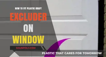 Seal Your Windows: A Simple Guide to Installing Plastic Draft Excluders