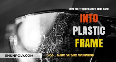 DIY Guide: Reattaching Sunglass Lenses to Plastic Frames