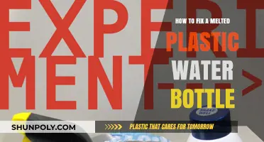 Quick Fixes for Repairing a Melted Plastic Water Bottle