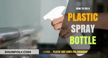 Quick Fixes: Repairing Your Plastic Spray Bottle in Simple Steps