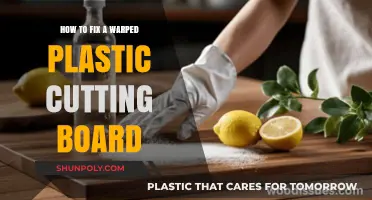 Fixing a Warped Plastic Cutting Board: Simple DIY Restoration Guide