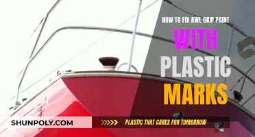 Repairing Awl Grip Paint: Removing Plastic Marks
