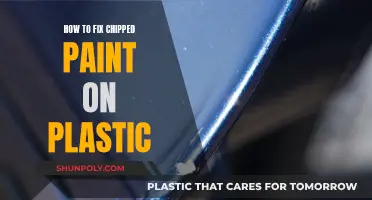 Repairing Chipped Paint on Plastic: A Simple Guide