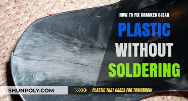 Repair Cracked Clear Plastic Easily: No Soldering Required Guide