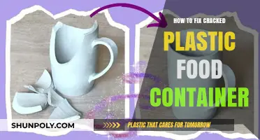 Mending Cracks: Reviving Plastic Containers