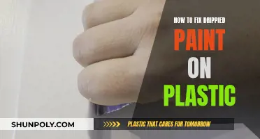 Fixing Dripped Paint on Plastic: Easy Tricks for Quick Repair