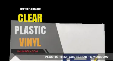 Revive Your Clear Vinyl: Easy Fixes for Opaque Plastic Surfaces