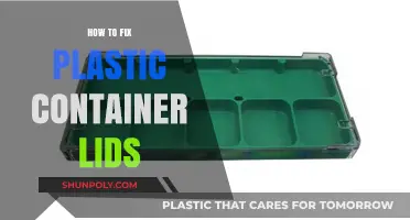 Repairing Plastic Container Lids: Quick and Easy Solutions