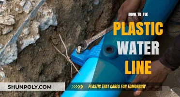 DIY Guide: Repairing Your Plastic Water Line in 5 Easy Steps
