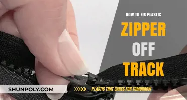 Zipper Rescue: How to Fix a Plastic Zipper Off Track