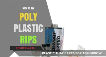 Repairing Poly Plastic Rips: A Comprehensive Guide