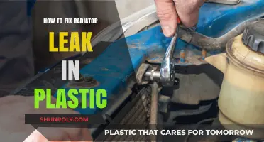 Quick Fix for Plastic Radiator Leaks: A DIY Guide