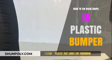 Easy DIY Guide: Repairing Rock Chips on Plastic Bumpers
