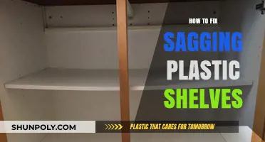 Revive Your Sagging Plastic Shelves: A Simple DIY Solution