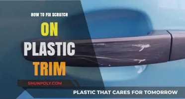 Easy DIY Guide: Fixing Scratches on Plastic Trim
