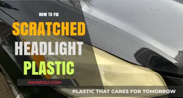 Revive Your Ride: DIY Guide to Fixing Scratched Headlight Plastic