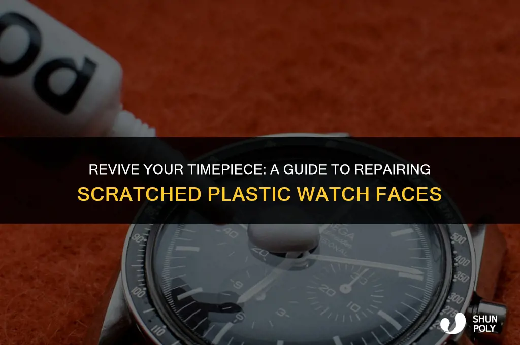 how to fix scratched plastic watch face