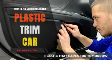 Revive Your Ride: Easy Fixes for Scratched Black Plastic Car Trim