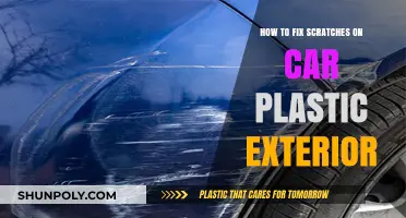 Easy DIY Guide: Repairing Scratches on Your Car's Plastic Exterior