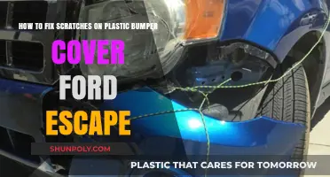 DIY Guide: Repairing Scratches on Ford Escape Bumper Covers