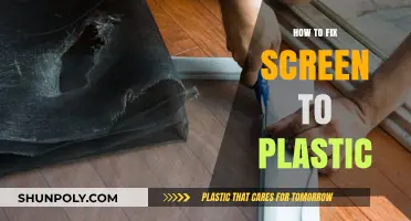 DIY Guide: Attaching Screens to Plastic Surfaces