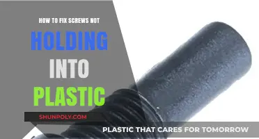 Screw Retention in Plastic: Tips and Tricks for a Secure Hold