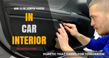 Revive Your Ride: Easy Fixes for Scuffed Car Interior Plastic