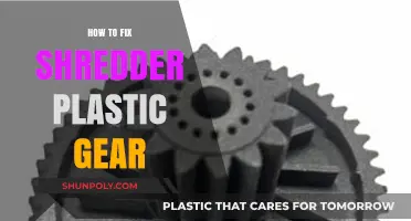 DIY Guide: Repairing Plastic Gears in Your Shredder