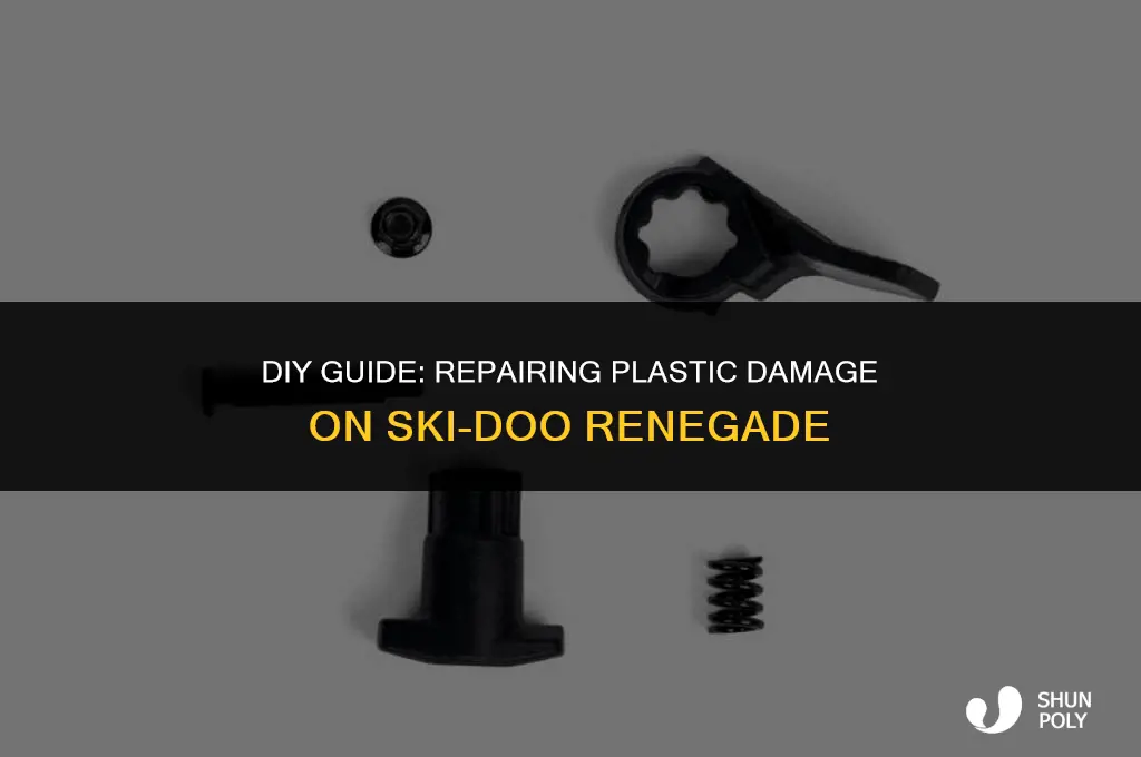 how to fix ski doo renegade plastic damage