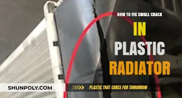 DIY Guide: Repairing Small Cracks in Plastic Radiators