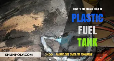 DIY Repair: Patching Small Holes in Plastic Fuel Tanks