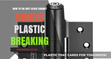 Easy Fix for Soft Close Cabinet Hinges: Prevent Plastic Breakage