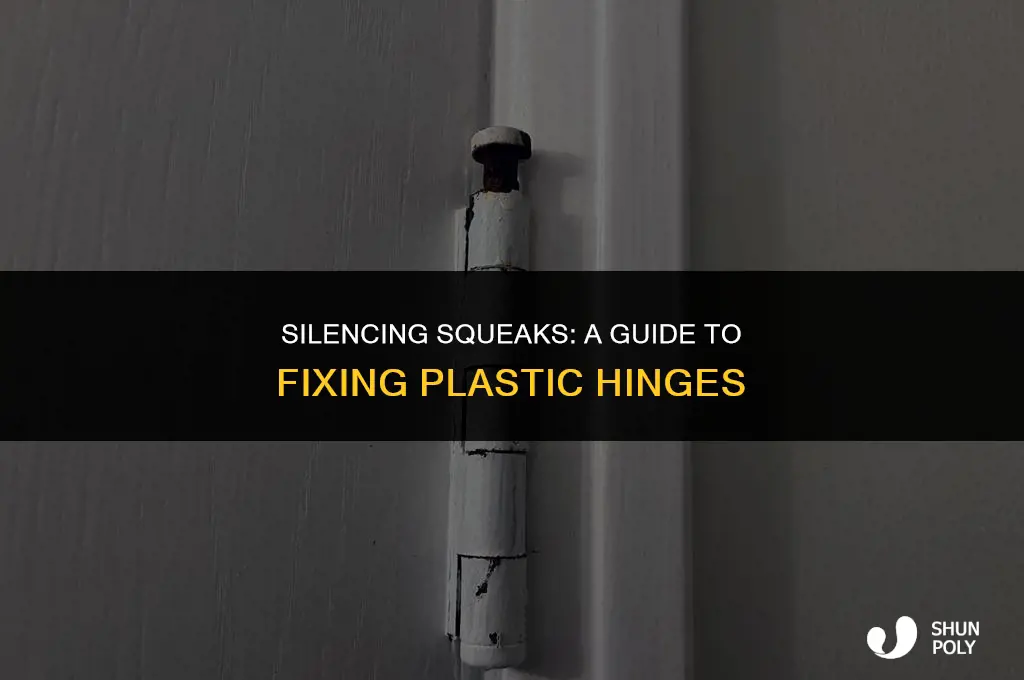 how to fix squeaky plastic hinges