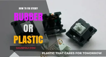 Reviving Sticky Surfaces: A Guide to Fixing Rubber and Plastic
