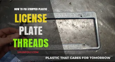 Reviving Your Ride: The Ultimate Guide to Fixing Stripped License Plate Threads
