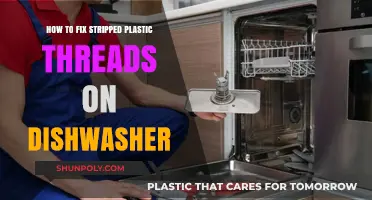 Reviving Your Dishwasher: A Guide to Fixing Stripped Plastic Threads
