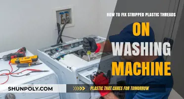 Reviving Your Washer: A Guide to Fixing Stripped Plastic Threads