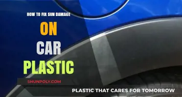 Restoring Your Ride: Effective Solutions for Sun-Damaged Car Plastics