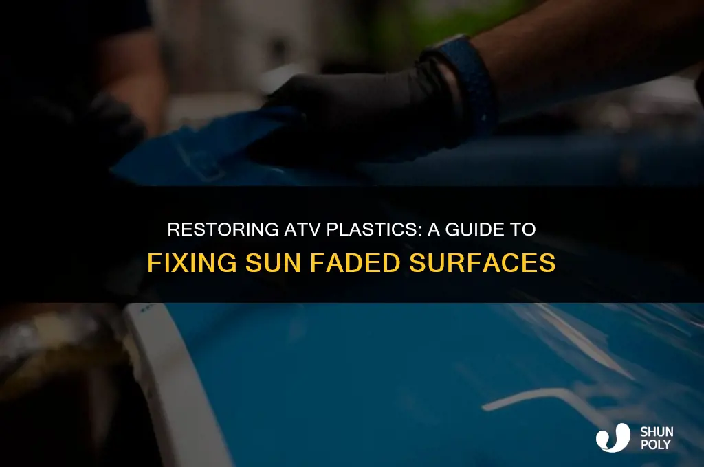 how to fix sun faded atv plastics