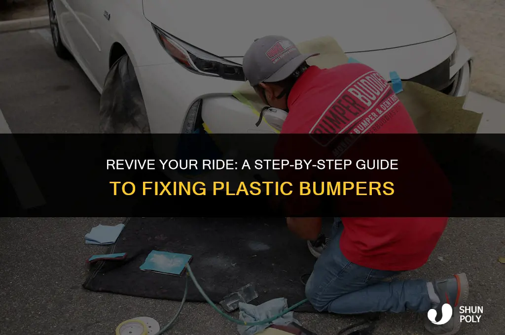 how to fix the plastic bumper