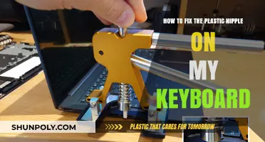 Quick Fix: Restoring Your Keyboard's Plastic Nipple