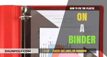 Easy DIY Guide: Repairing Plastic Binders at Home
