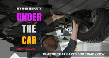 DIY Guide: Repairing Plastic Damage Under Your Car